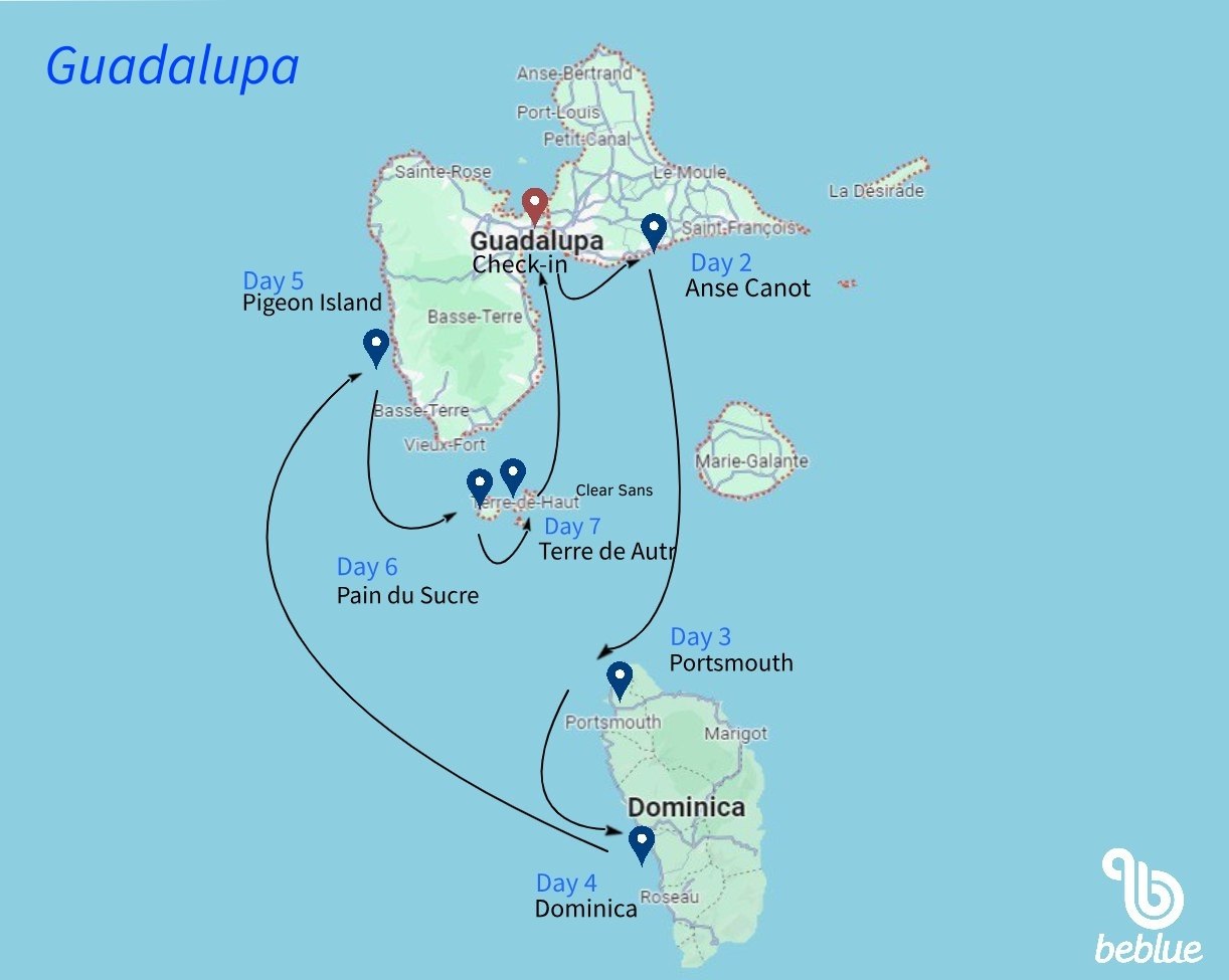 Guadeloupe and the French Antilles - ID 105