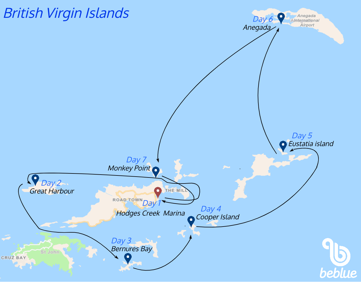 Caraibi: Isole Vergini Britanniche