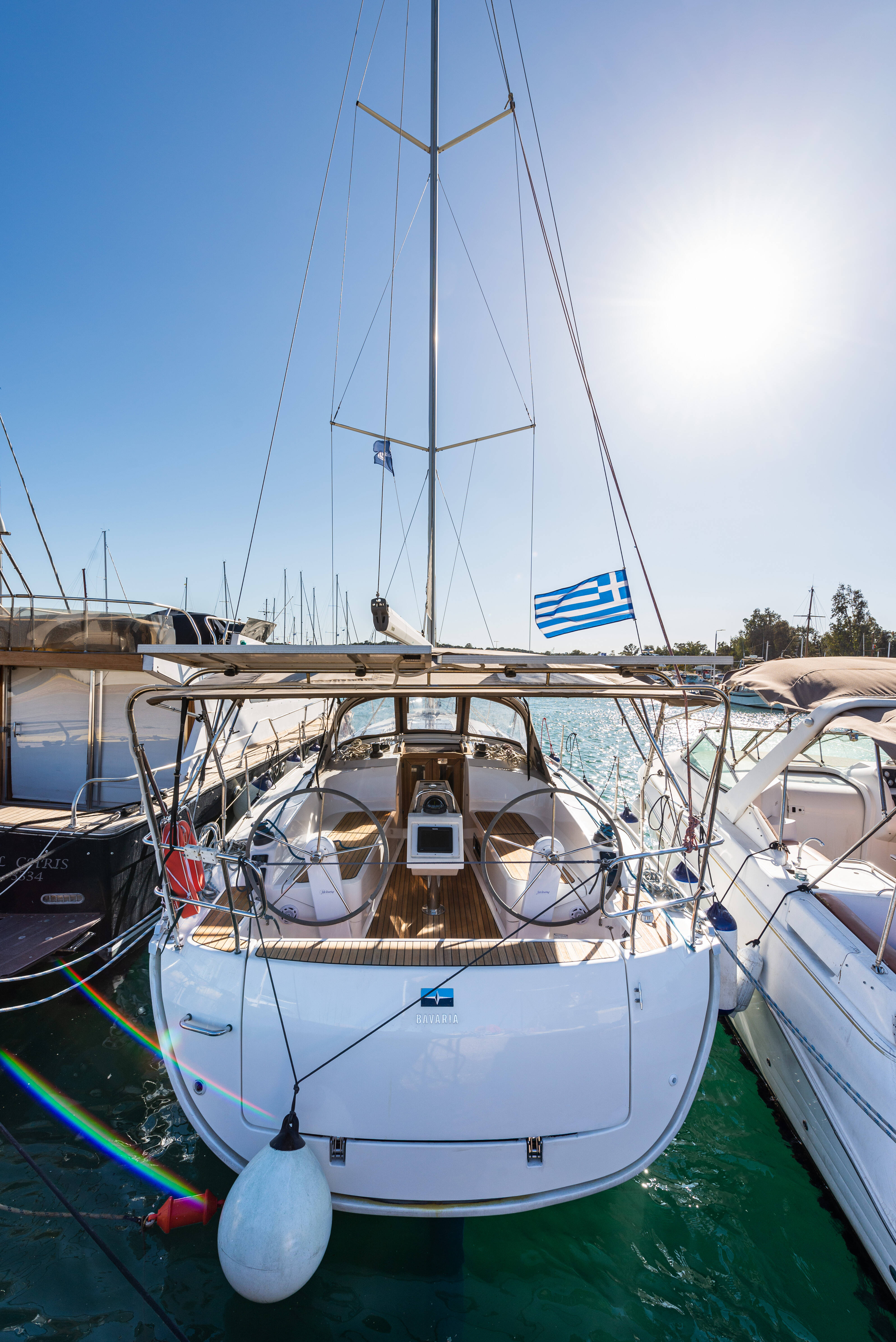 Bavaria 37, Chnoudalo - Solar & Bow