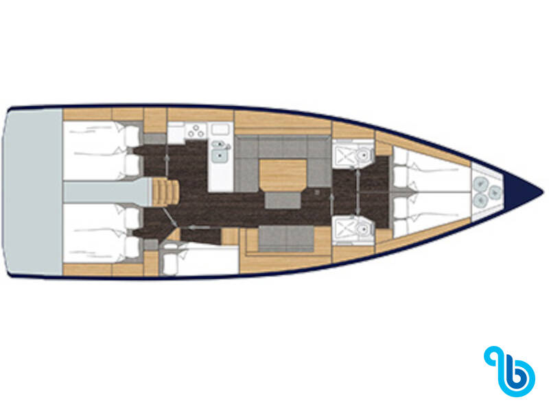 Bavaria C45 Holiday , PRES- C45-18-I