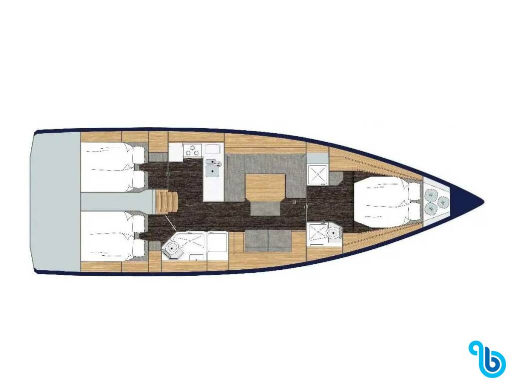 Bavaria C45 Style, Aria