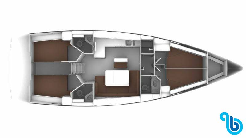 Bavaria Cruiser 46, White Cloud