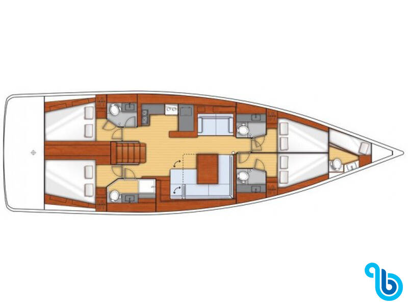 Beneteau Oceanis 55, Antiopa