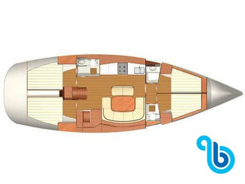 Dufour 455 Grand Large, Azzurra