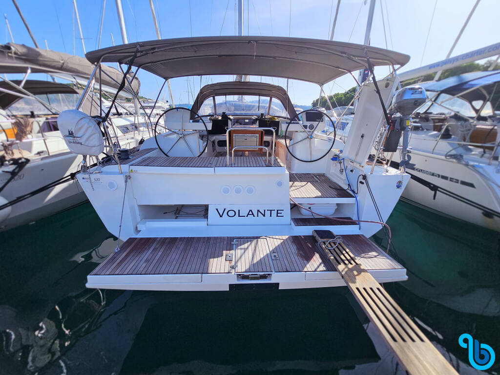 Dufour 520 Grand Large, VOLANTE