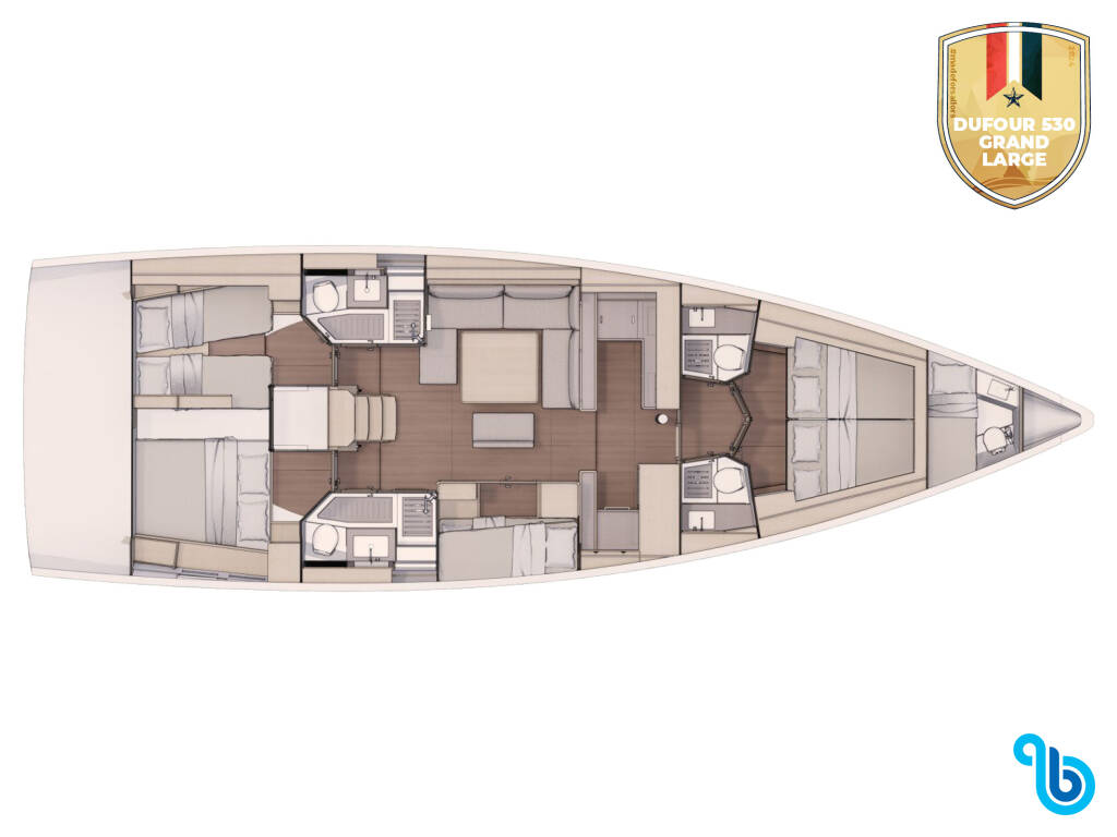 Dufour 530 Grand large, RONDO