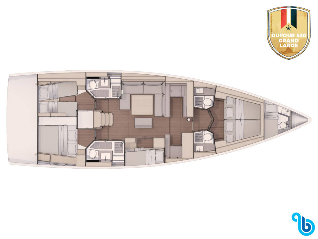 Dufour 530 Grand large, RONDO