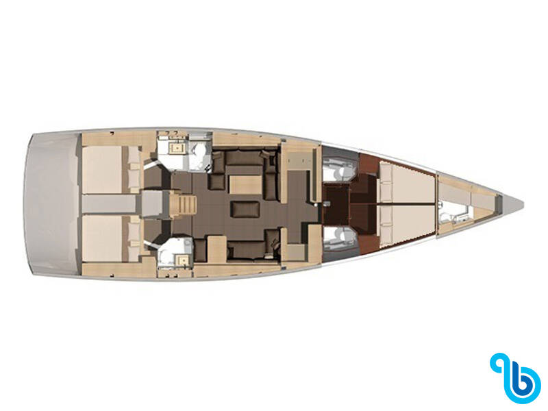 Dufour 56 Exclusive, KAZKA - fully equipped