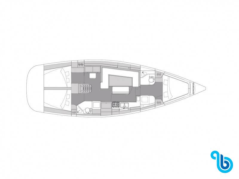 Elan Impression 45.1 OW, MOONLIGHT OW - AC and generator