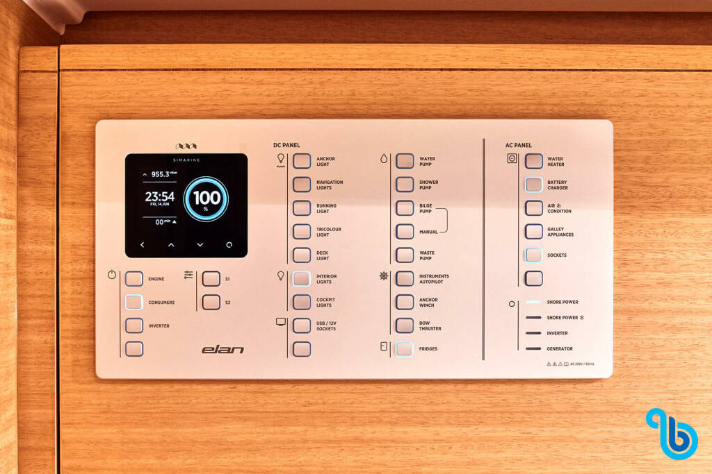 Elan Impression 45.1 OW, MOONLIGHT OW - AC and generator