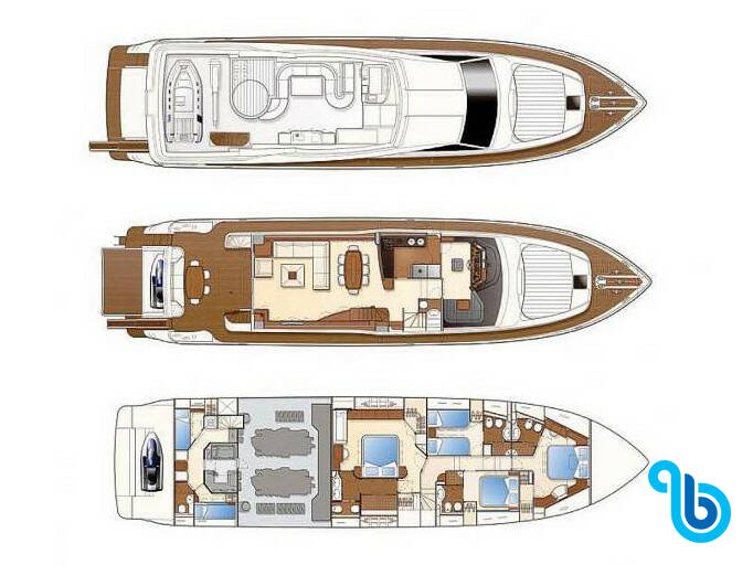 Ferretti 830, Lidia