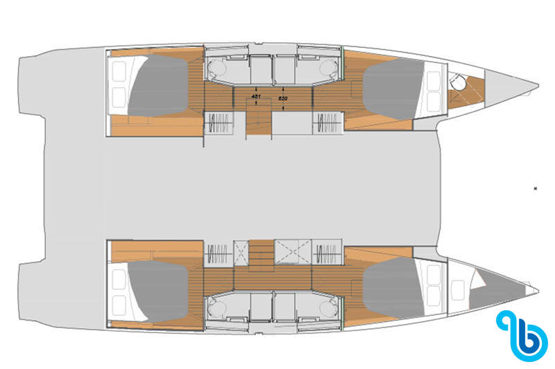 Fountaine Pajot 45, NAHOA