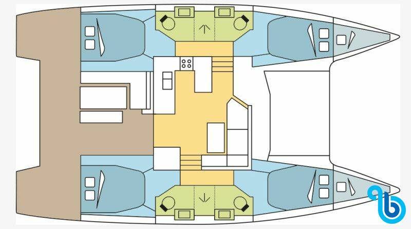 Fountaine Pajot Astrea 42, NARNIA