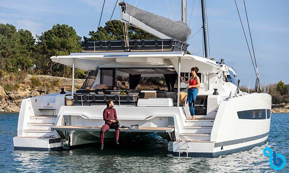 Fountaine Pajot Aura 51, Activated Escape