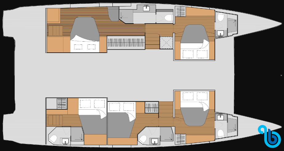 Fountaine Pajot Aura 51, Alise