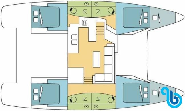 Fountaine Pajot Elba 45 ELECTRIC, PANSY