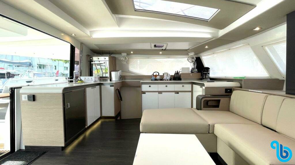 Fountaine Pajot Elba 45, Ogibni