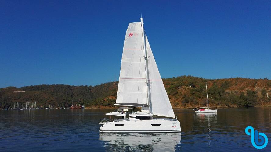 Fountaine Pajot Elba 45, Lalom