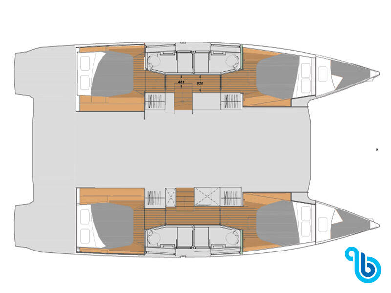 Fountaine Pajot Elba 45, no name