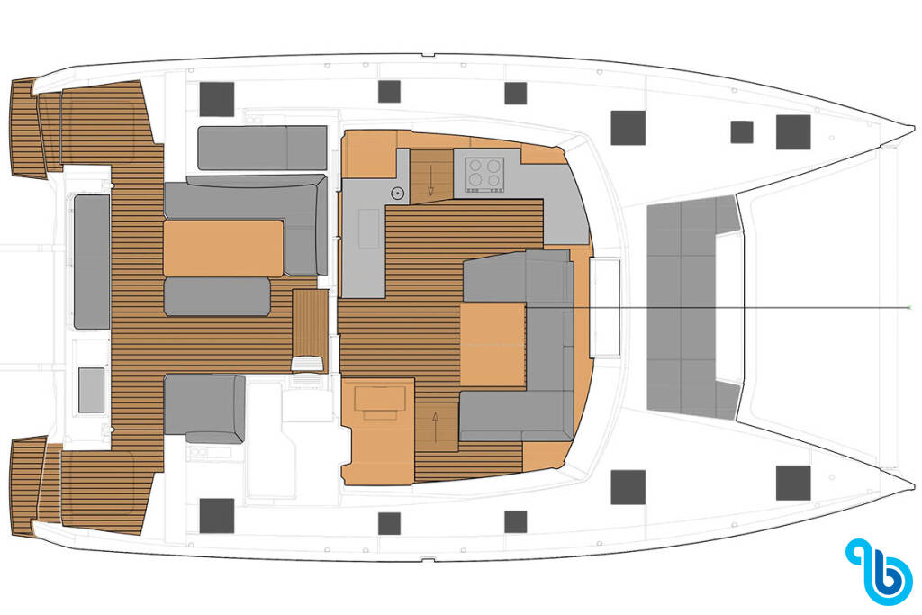 Fountaine Pajot Elba 45, LIMIN