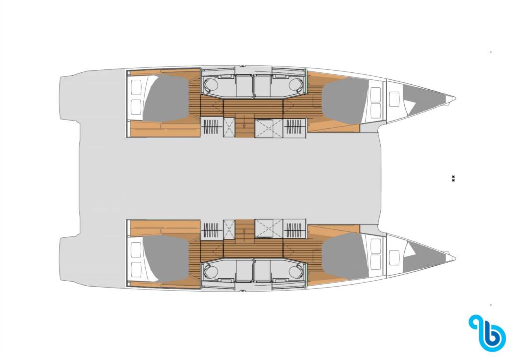 Fountaine Pajot Elba 45, Shavasan