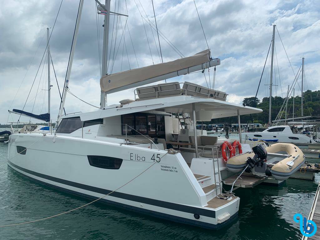 Fountaine Pajot Elba 45, Shavasan