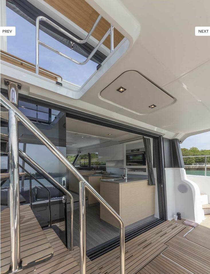 Fountaine Pajot MY5, Fasching