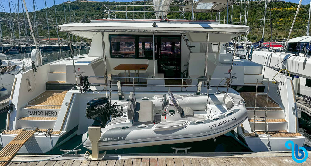 Fountaine Pajot Saba 50, Franco Nero