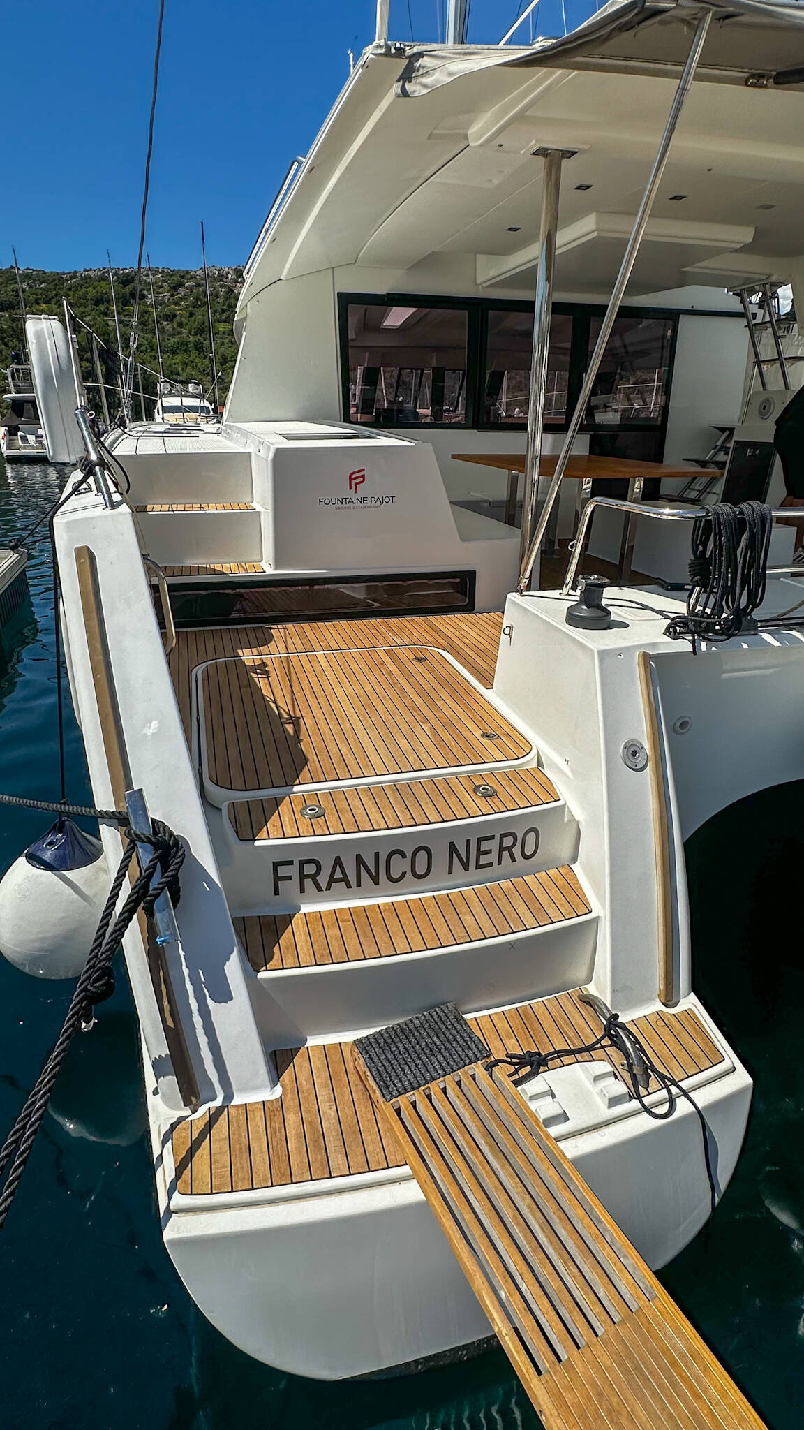 Fountaine Pajot Saba 50, Franco Nero