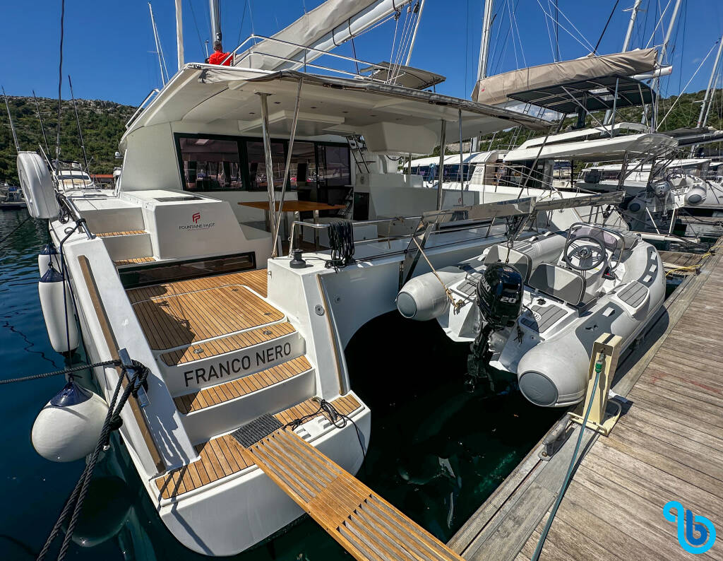 Fountaine Pajot Saba 50, Franco Nero