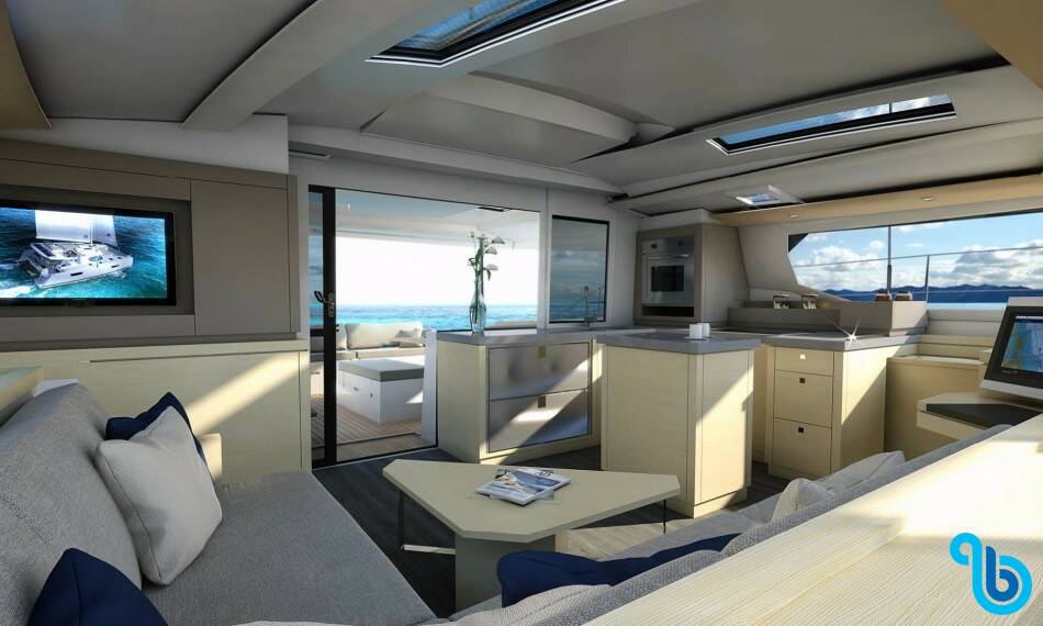 Fountaine Pajot Saona 47 (Quintet), PALISSANDRE 