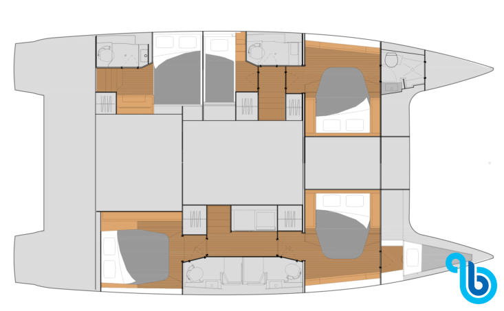 Fountaine Pajot Tanna 47, Helidoni