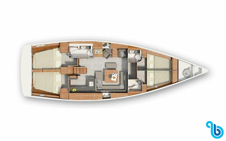 Hanse 455, Diamond