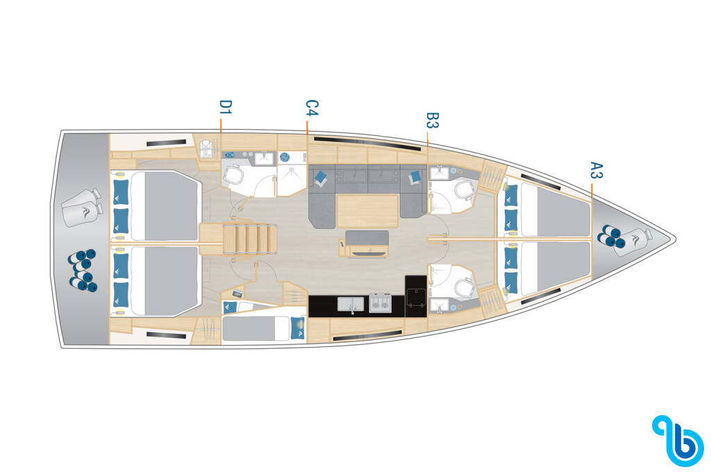 Hanse 460, AVENTURA