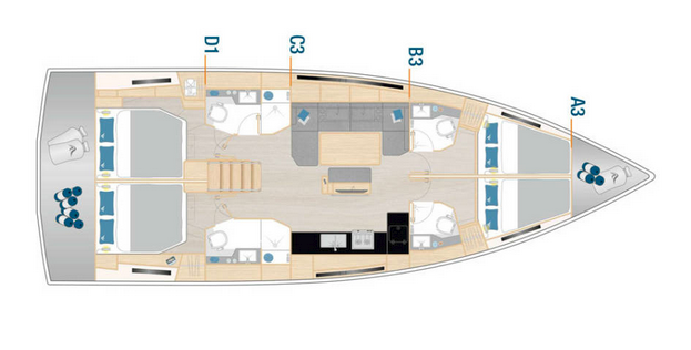 Hanse 460, Atmosphere