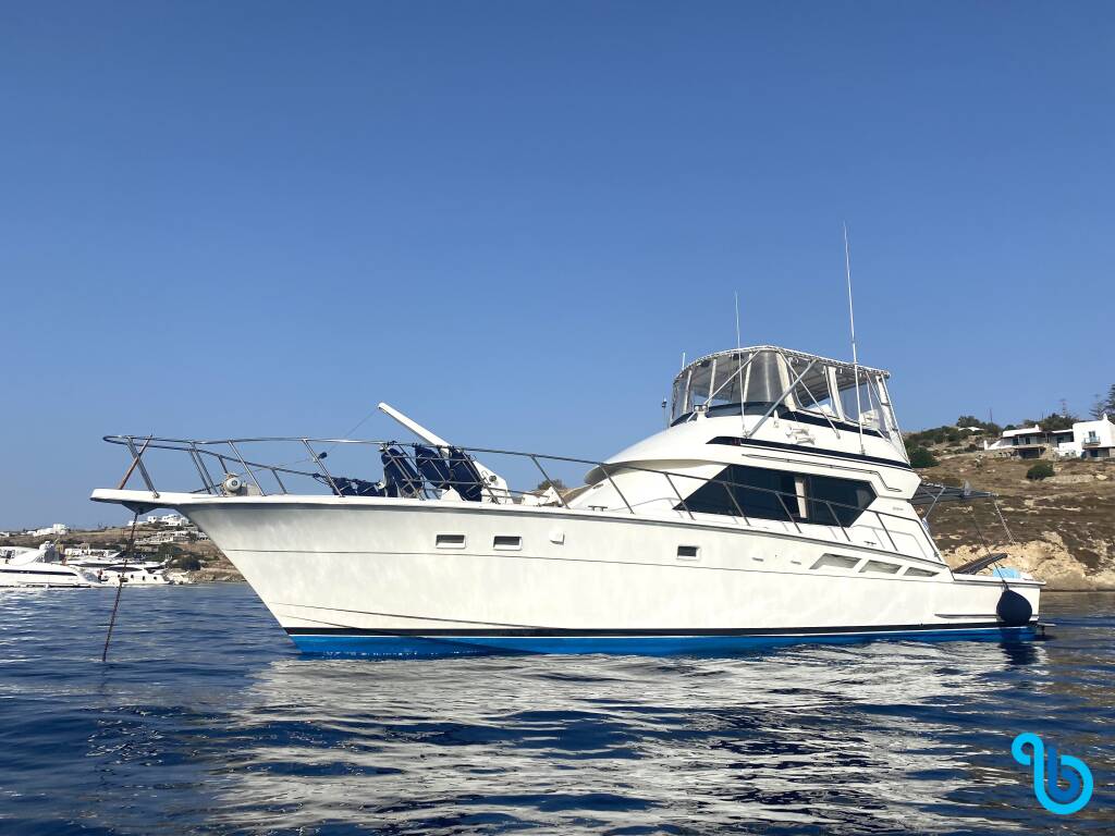 Hatteras 50 Convertible, Tipejyas