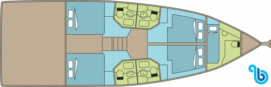 Island Cruising Boat, MYrtillus