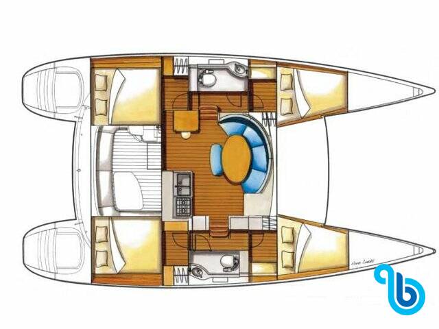 Lagoon 380, PRES- L38-18-G