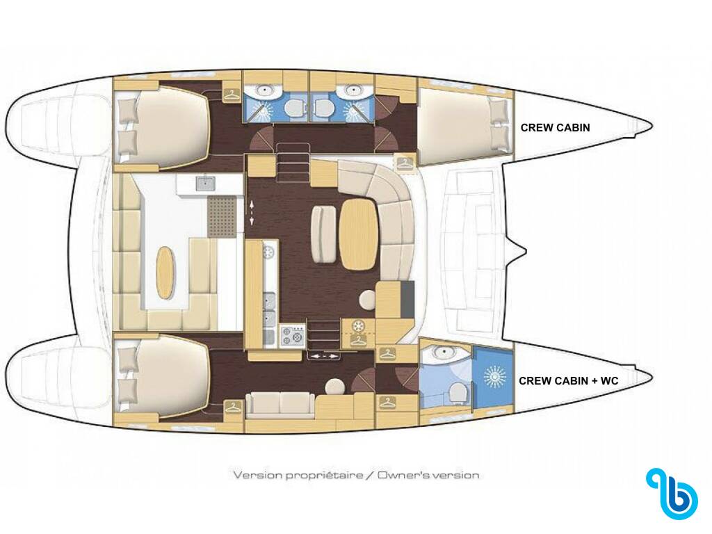 Lagoon 440, TANI (owner version)