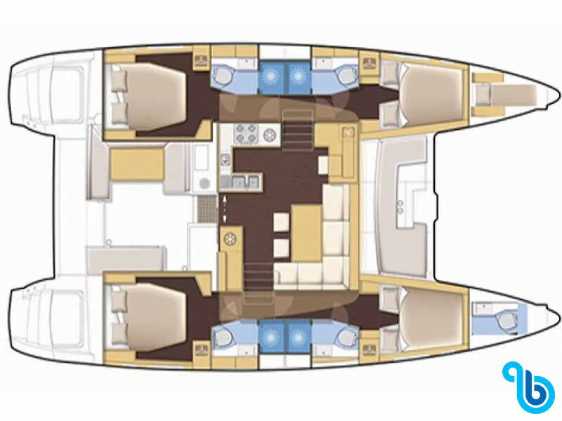 Lagoon 450 Fly, BUENA SUERTE (VIP EQUIPPED)