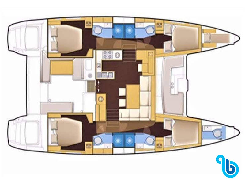 Lagoon 450  Flybridge, Alkyone