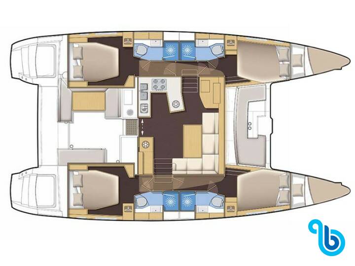 Lagoon 450 Fly, MADICON