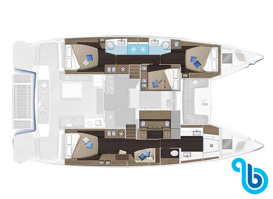 Lagoon 51 OW, NEW (crewed)