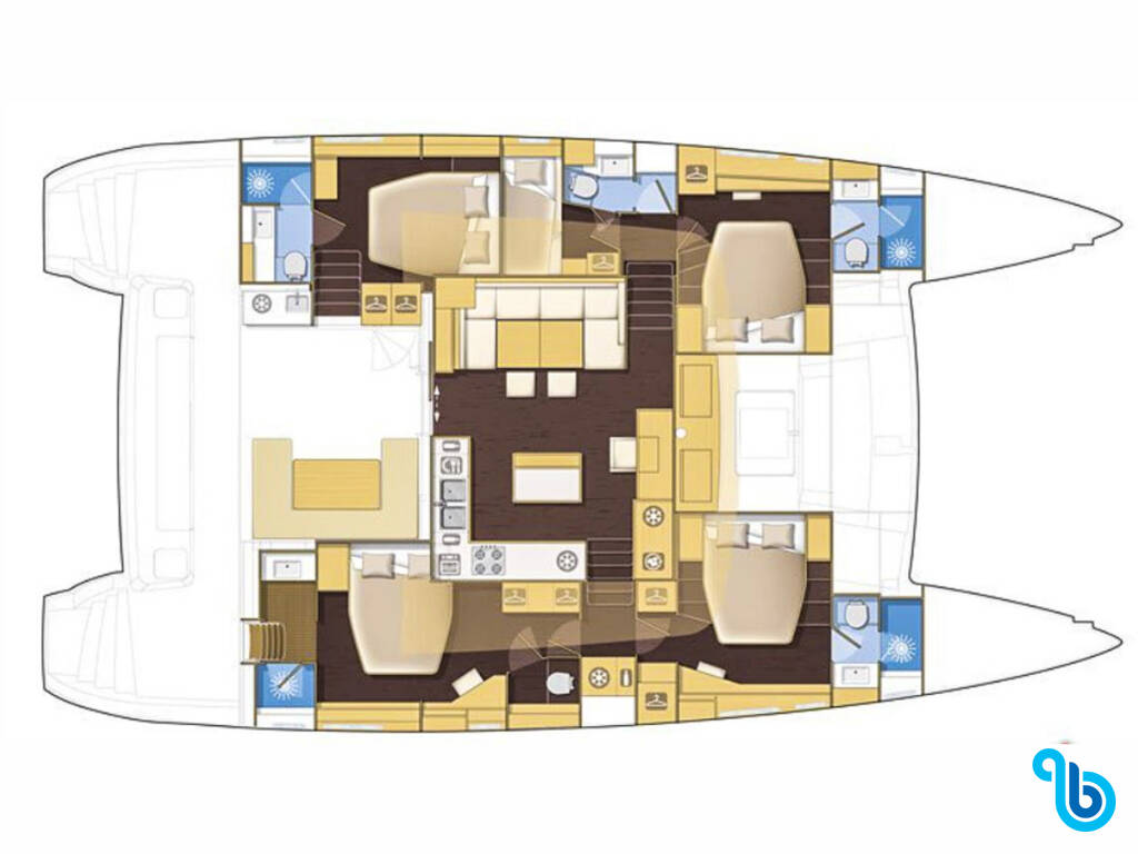 Lagoon 560 S2 FULL EQUIPE LUXE, BALTASAR AMERICAN CUP