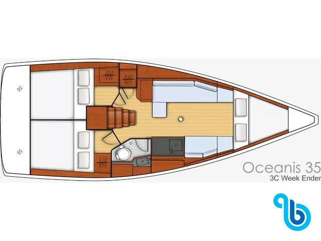 Oceanis 35, Blondi