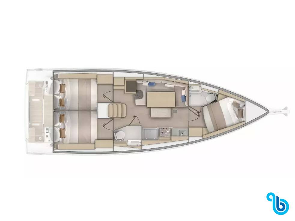 Oceanis 37.1, New Oc. 37.1 Tusc