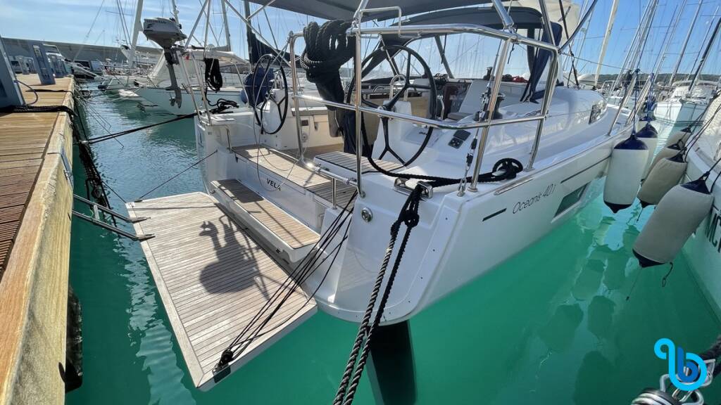 Oceanis 40.1 , Vela