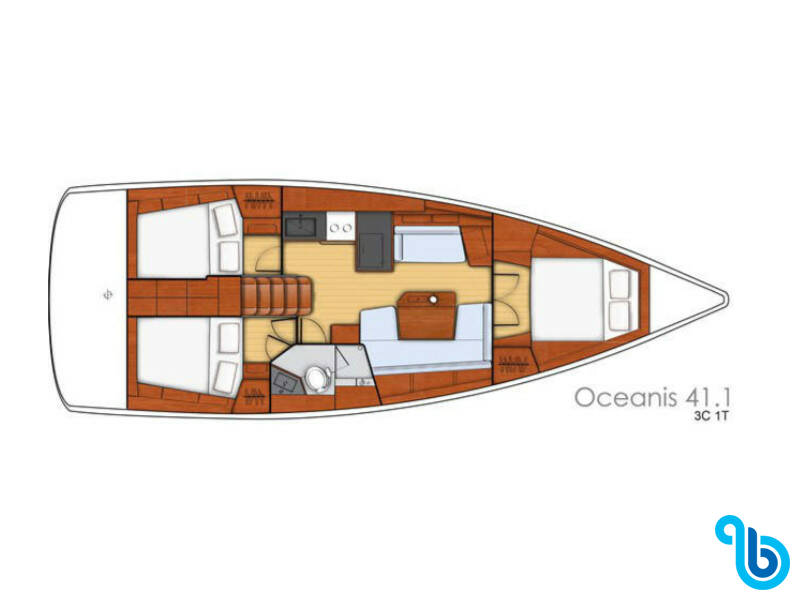 Oceanis 41.1 Performance, PASSEPARTOUT