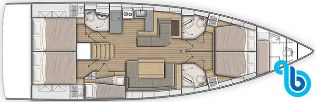 Oceanis 51.1, SEADUCTION