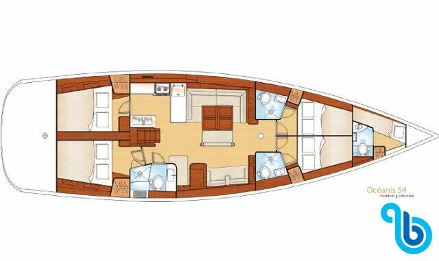 Oceanis 54 , EC- O54-09-G